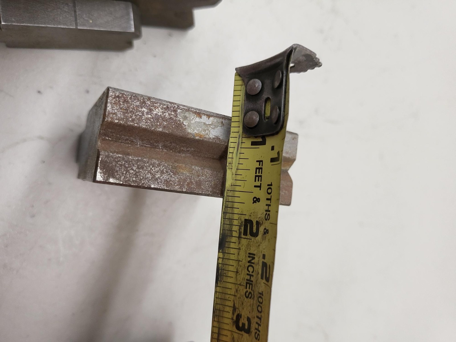 Press Brake Tooling V Die Lot of 4 Dies Misc Sizes and Lengths 6.5″ In Total