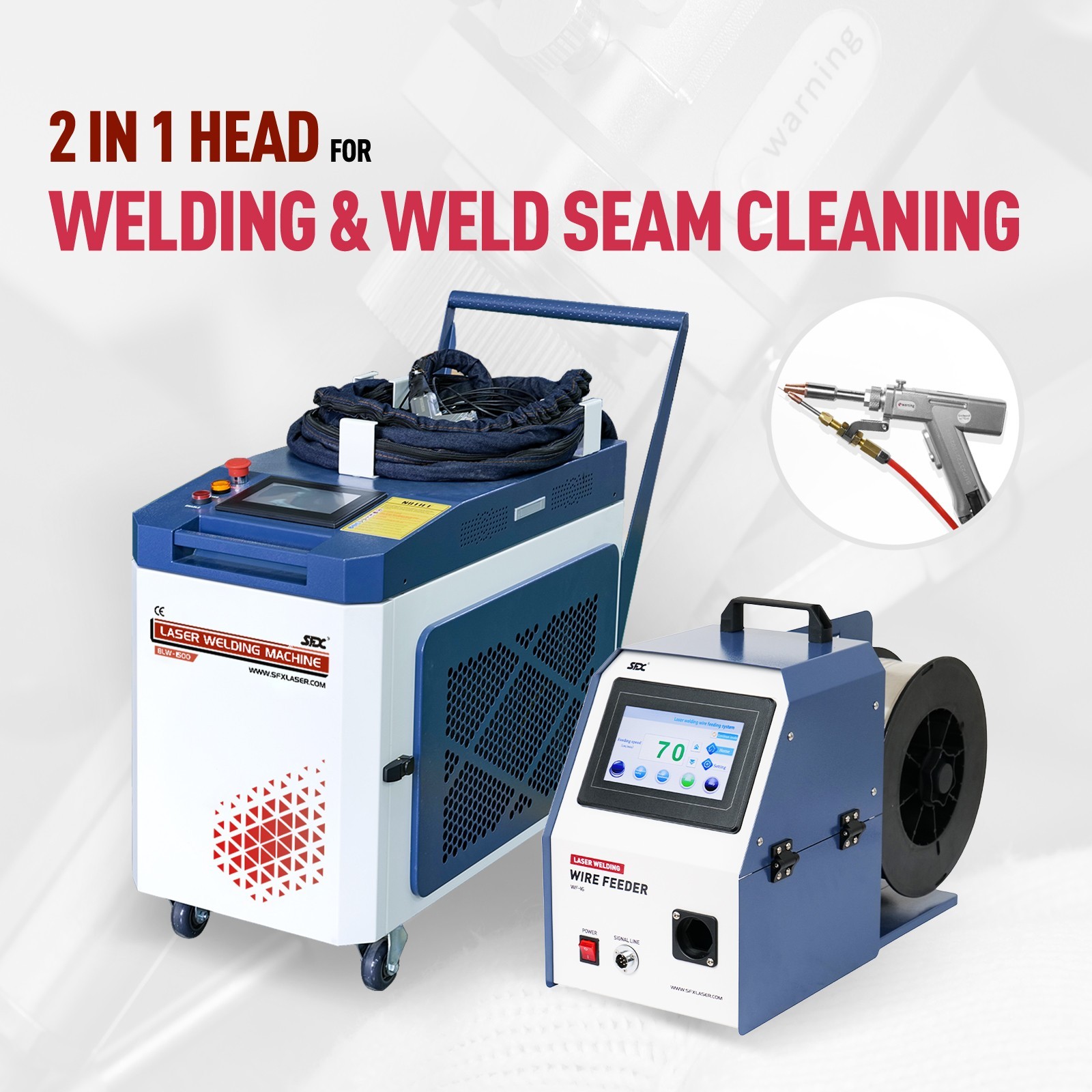 US Stock SFX 2000W Laser Welding Machine Precision Industrial Laser Welder