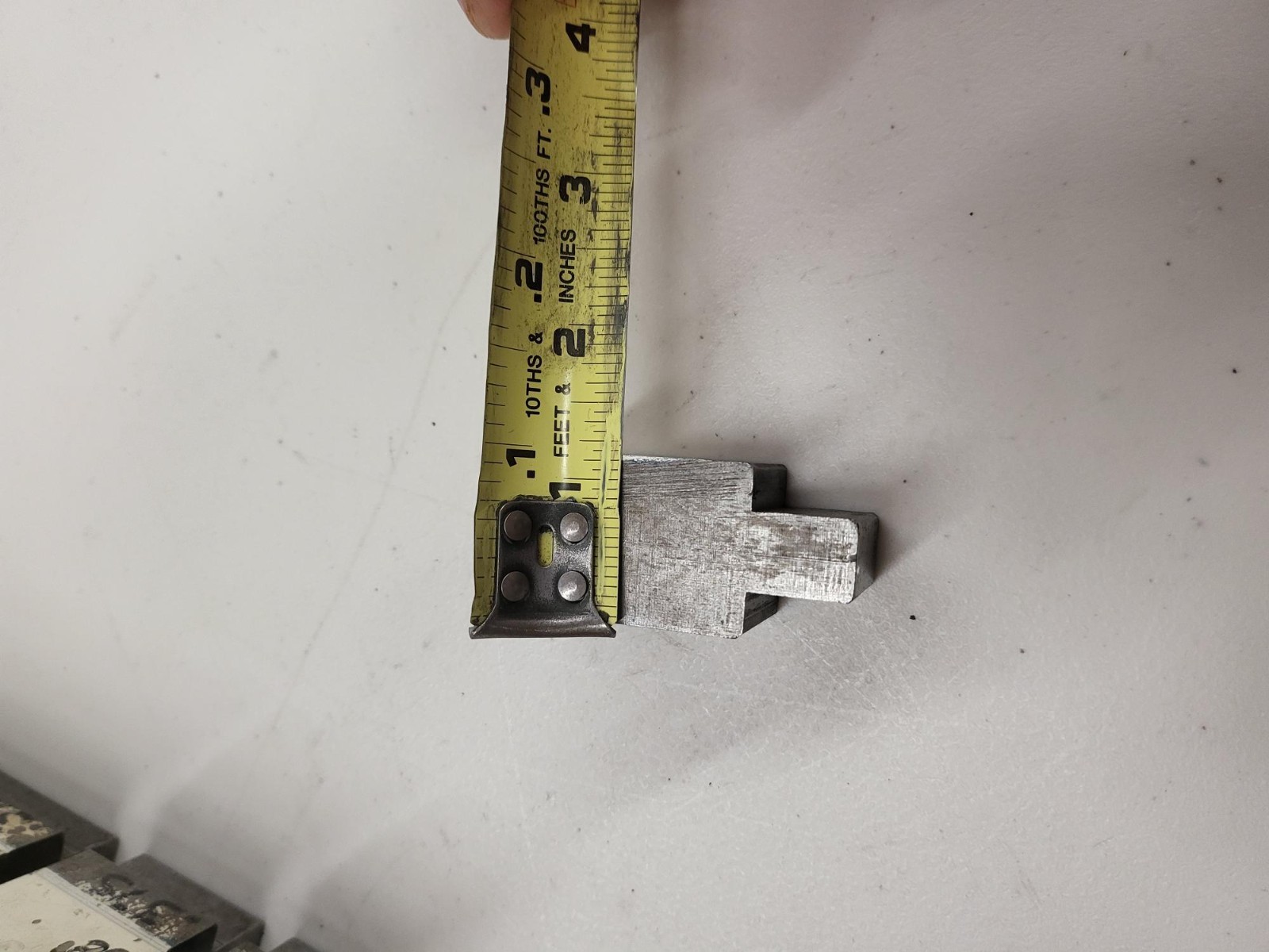 Press Brake Tooling Die Sectionalized 10.5″ Long 3/8″ V Opening 4 Pieces BTB2