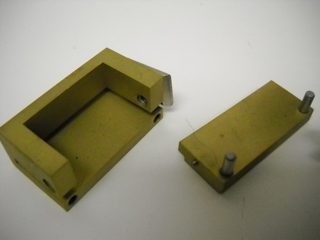 BRASS STEEL STAMP HOLDER NEW CONDITION – UNKNOWN MANUFACTURER
