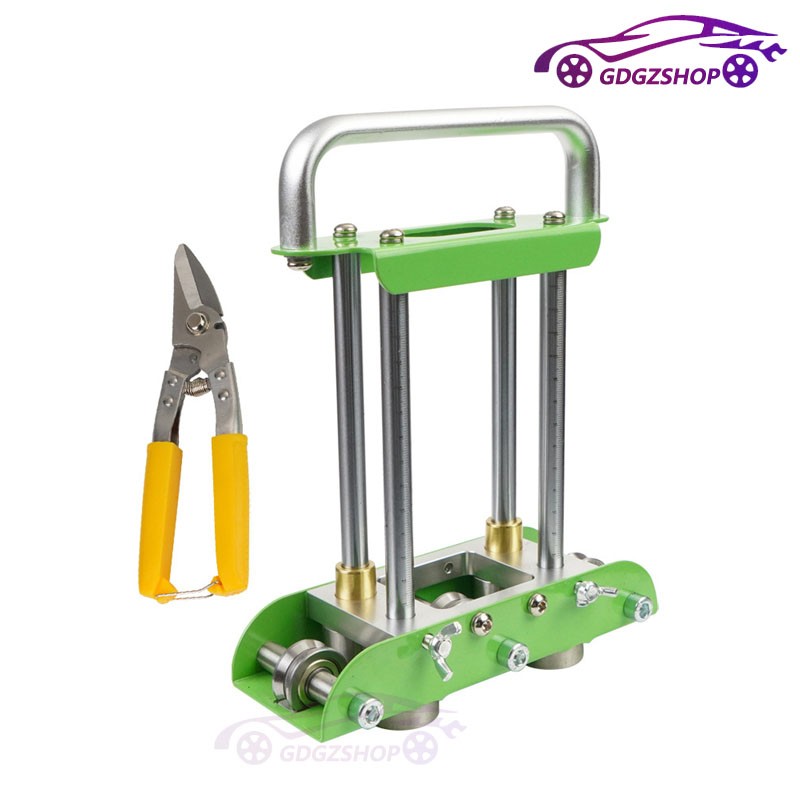 Hand Sheet Metal Edge Roller Bender Roofing Tool & Snip for Making Folding Edges