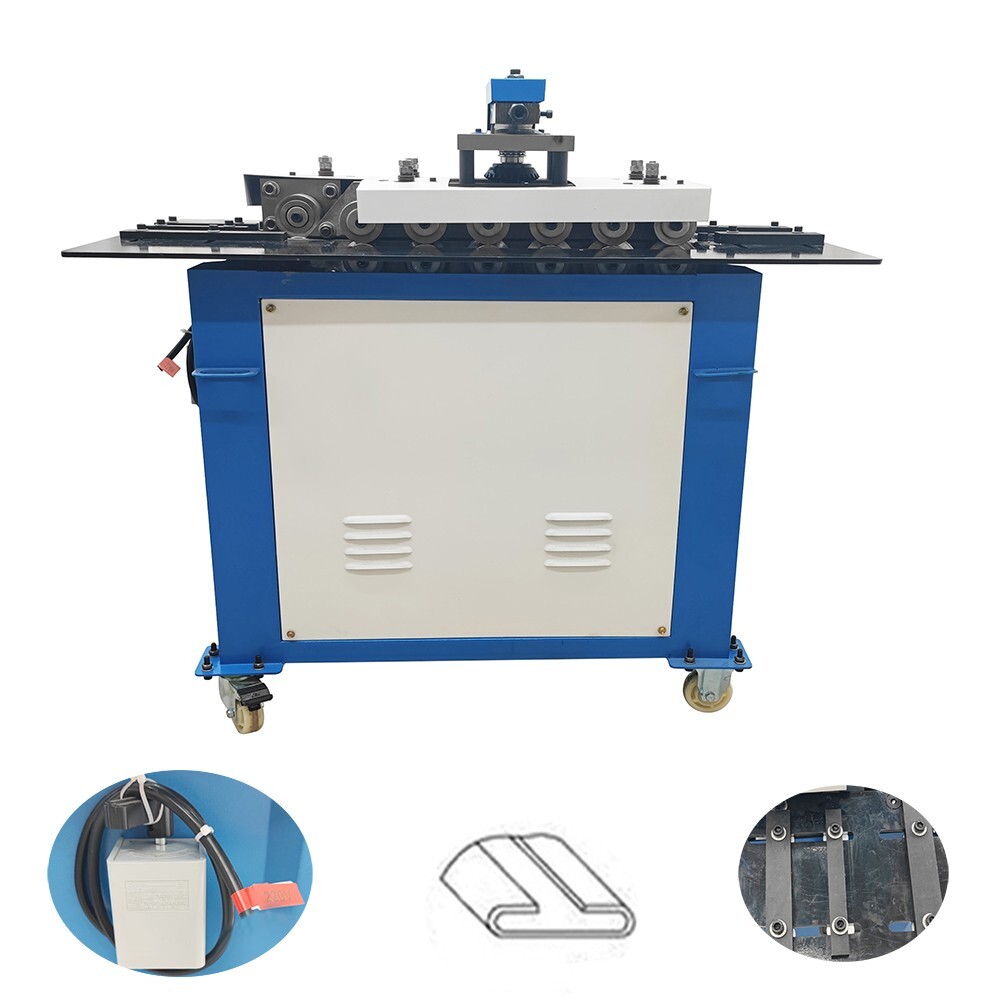 220V Electric Sheet Metal Seamer Seam Rolling Former for Iron Aluminum etc. Use