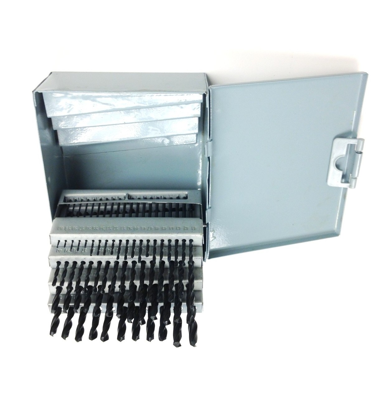 61 PIECE #1-60 HIGH SPEED STEEL WIRE GAGE DRILL SET (5001-1060)