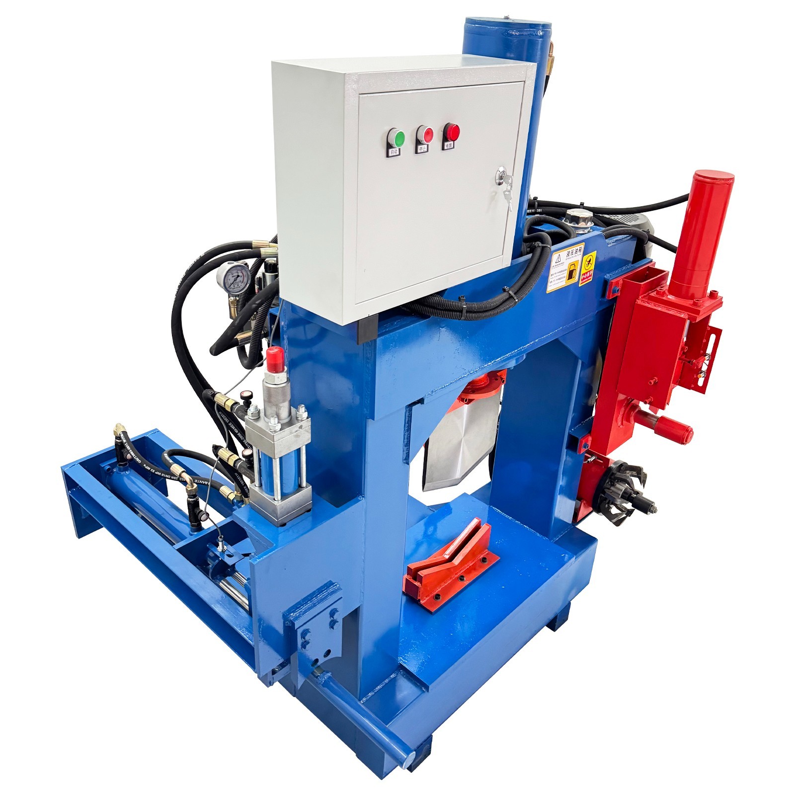 220V Industrial 60Ton Motor Stator Copper Extractor for Electric Motor Recycling