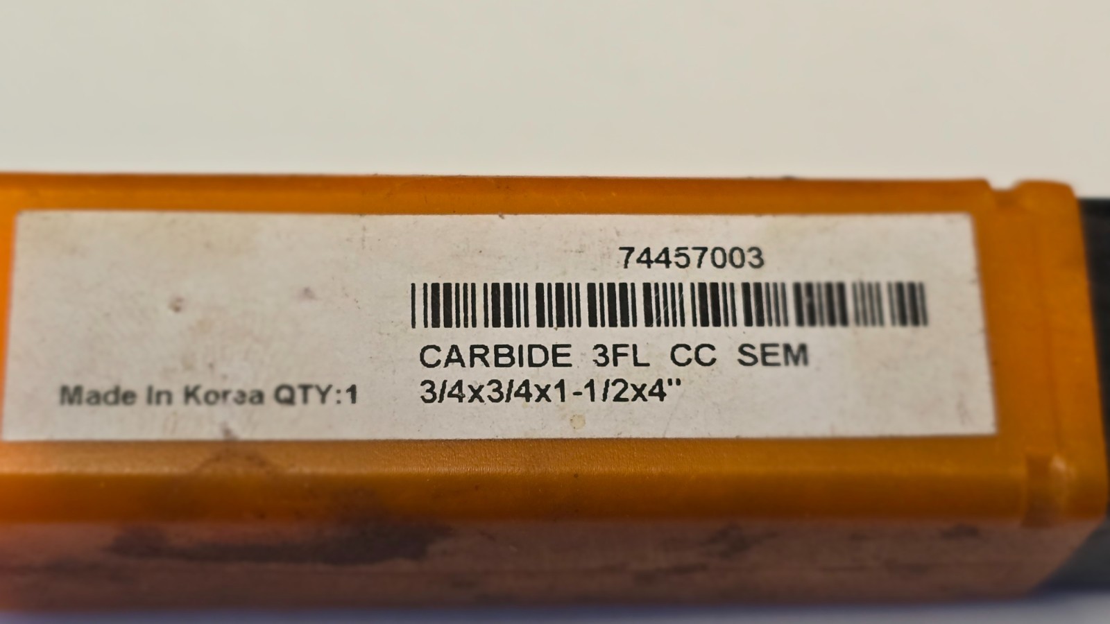 Hertel 3/4″ 3-FL Carbide Endmill