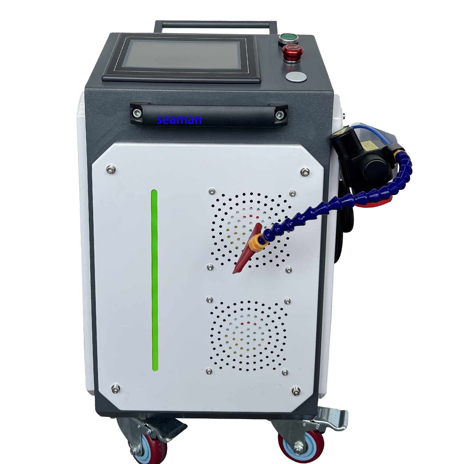 New JPT 200W Pulsed Fiber Laser Cleaning Machine Rust Remover Paint Stripping