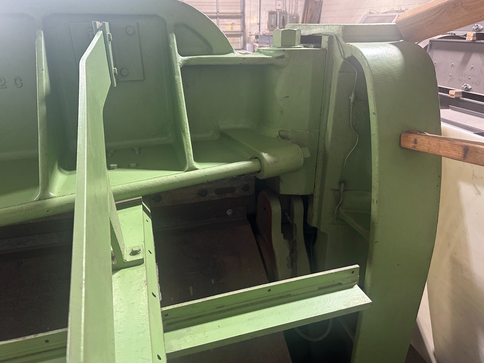 Pexto 10-U-10A Mechanical Shear, 10′ x 10 gauge, Spare Blades Great Condition