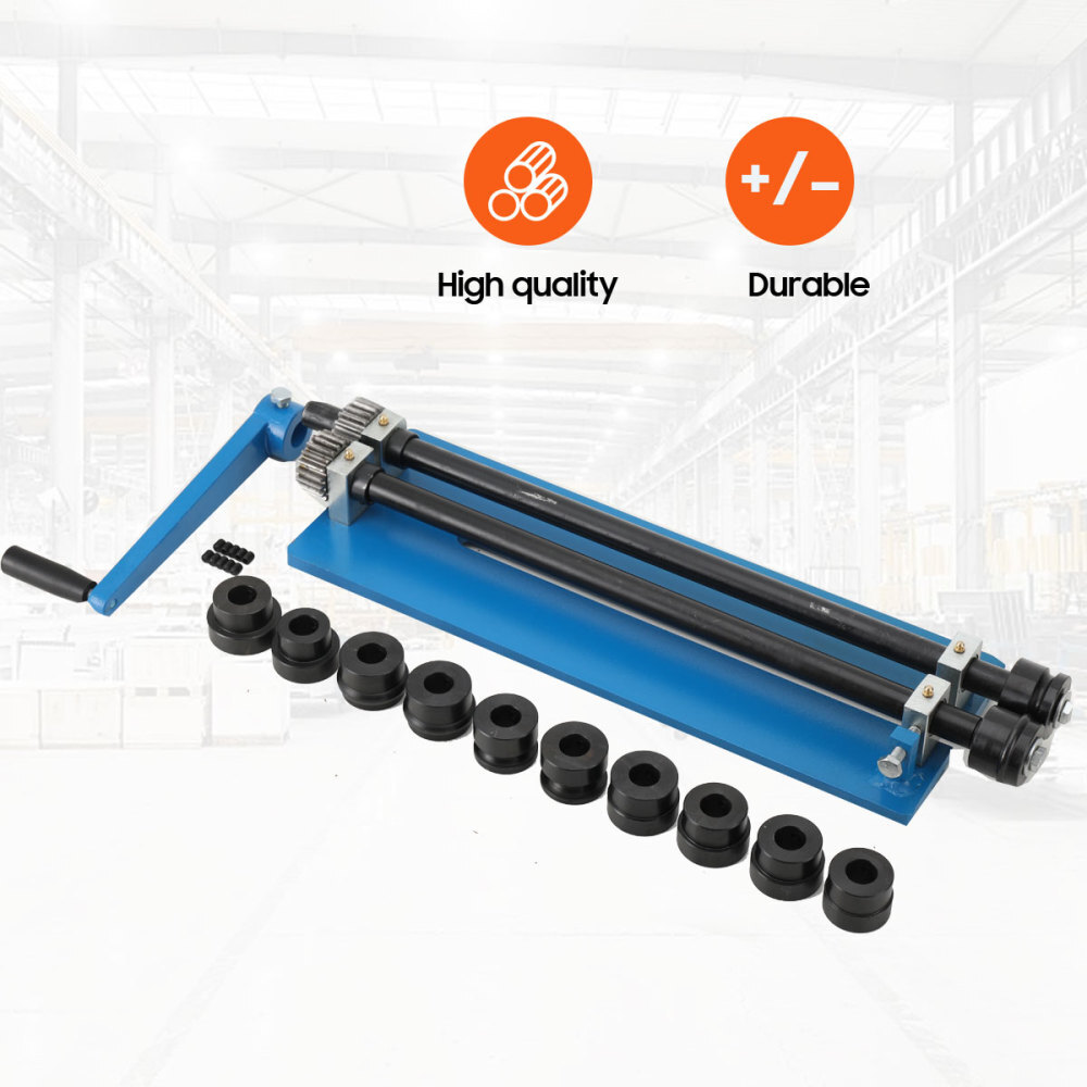 Sheet Metal Bead Roller Machine Gear Drive Bench Manual Bending Machine 18inch