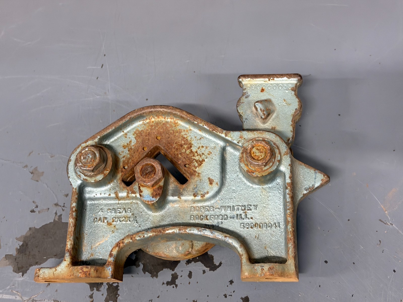 Roper Whitney Metal No. A 4 Angle Iron Shear