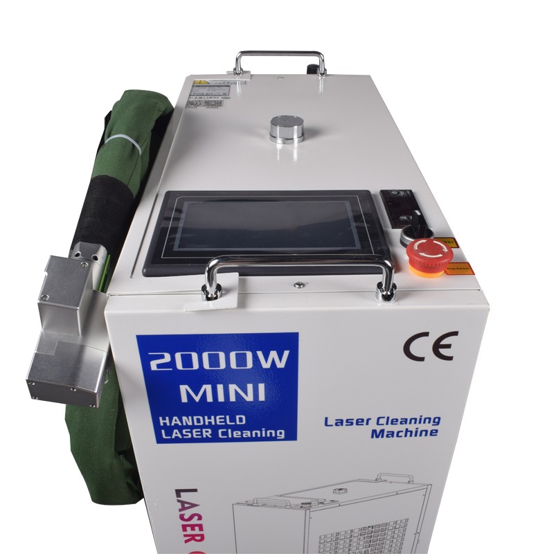2000W AU For Metal Oil Rust Paint Remover Cleaners Fiber Laser Cleaning Machine