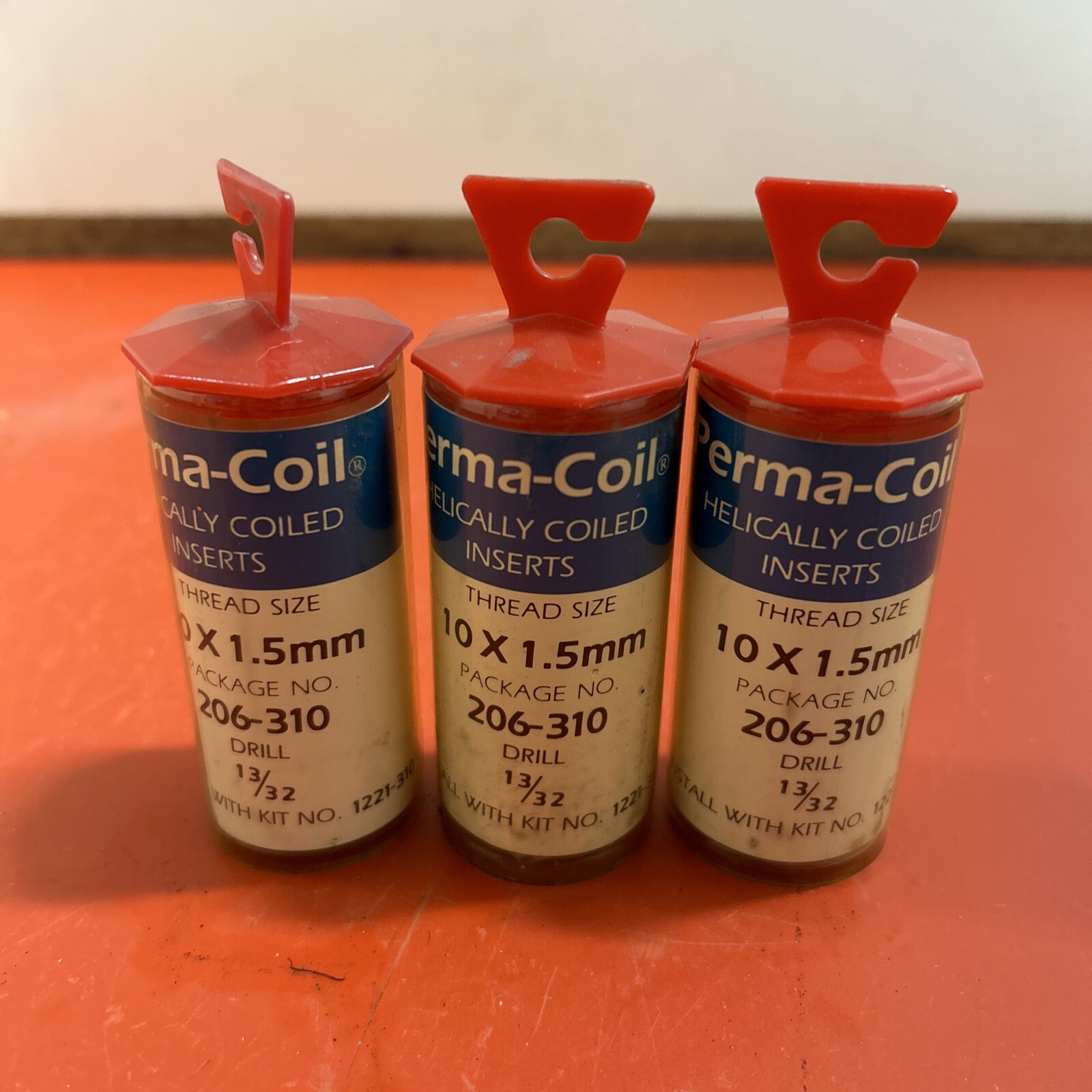 PERMA-COIL 206-310 M10 X 1.5 METRIC THREAD INSERT (Pack of 3)