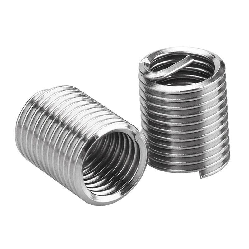 10pcs set 304 Stainless Steel Metric Wire Thread Insert Repair Inserts