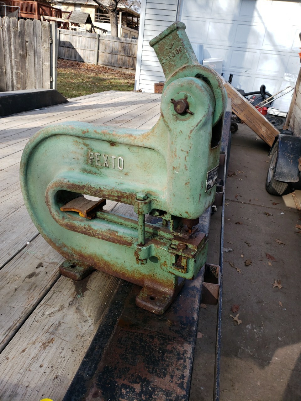 Pexto Peck Stow Wilcox 676-A 676A Punch
