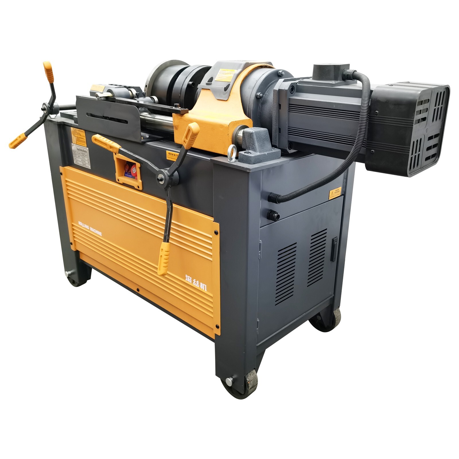 Rolling Machine Steel Bar Straight Thread Rebar Straight Thread Rib Peeling Mach