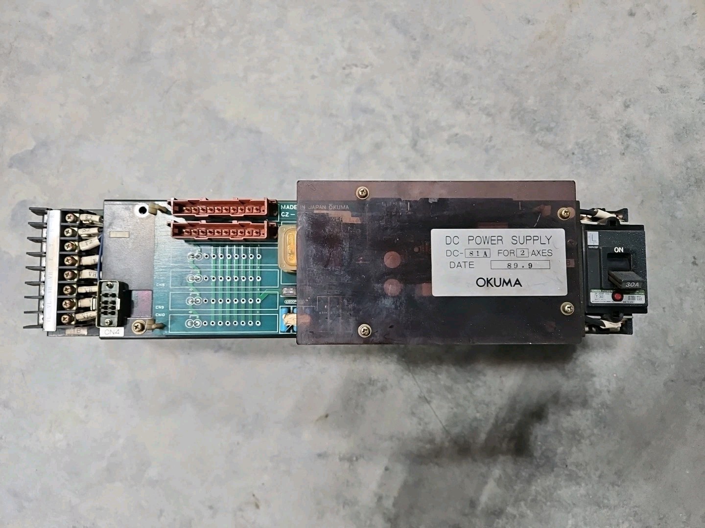 Okuma DC-S1A DC Power Supply, For 2 Axes