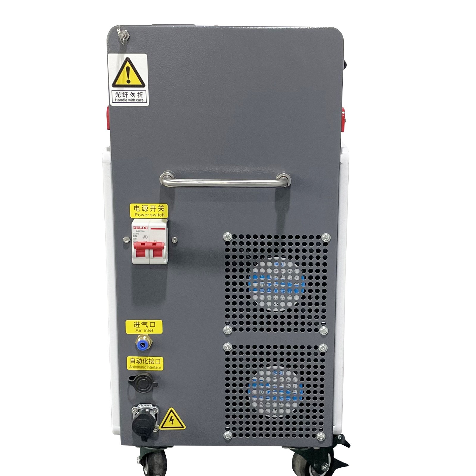 200W JPT Pulse Fiber Laser Cleaning Machine Handheld Rust Paint Oxide Removal