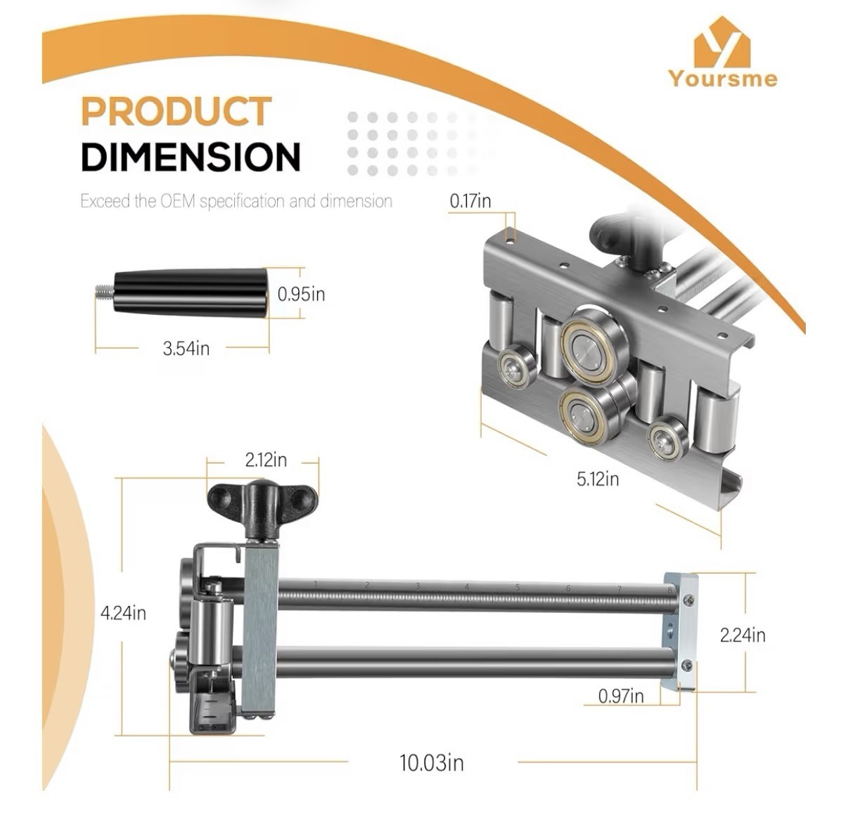 2204 Uni Bender Metal Bending Tool Adjustable Bend Height From 3/8″ to 8″ 0-90°