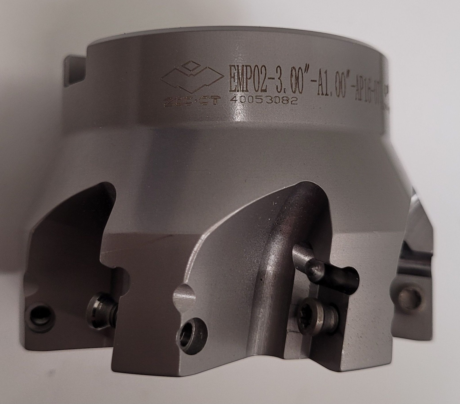 ZCC CT EMP02-3.00”-A1.00” AP16-07 Square Shouldering Indexable Face Mill