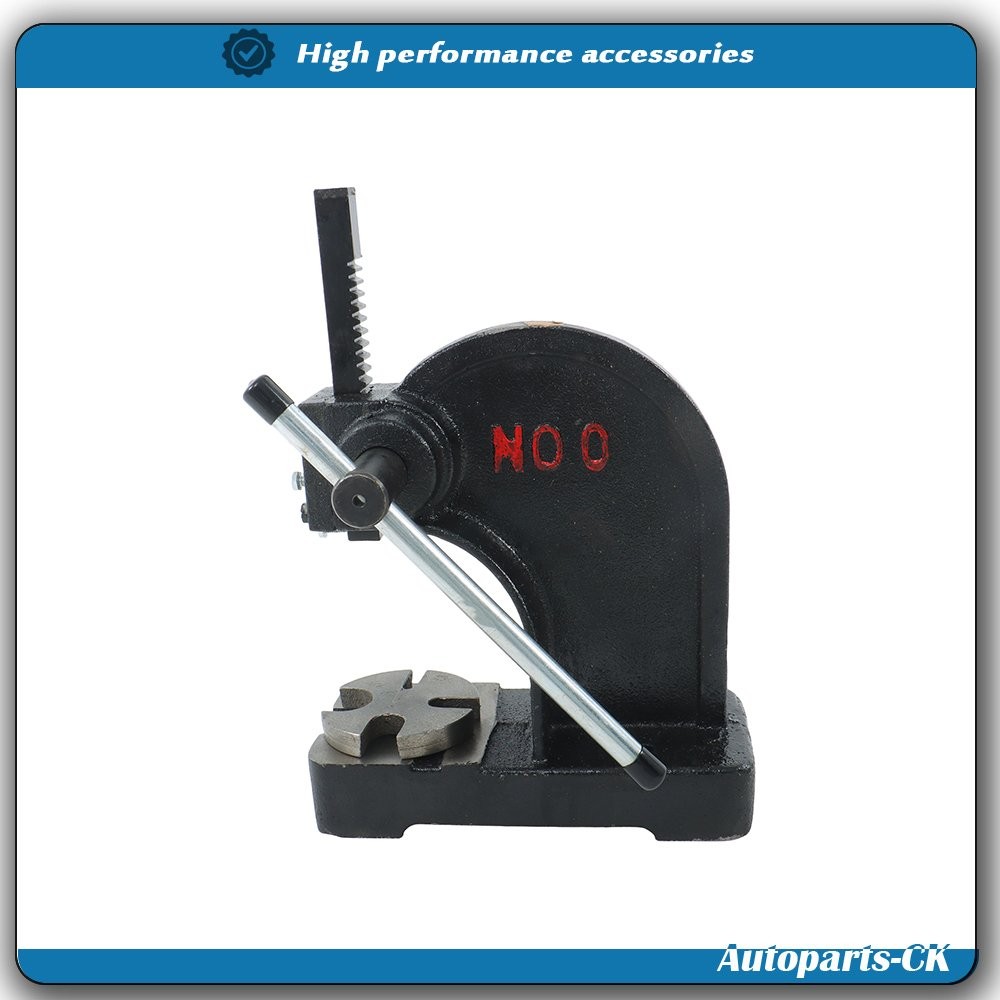 Manual Desktop Press Lever Mountable Bearing Cast Iron Arbor Press 0.5 Ton
