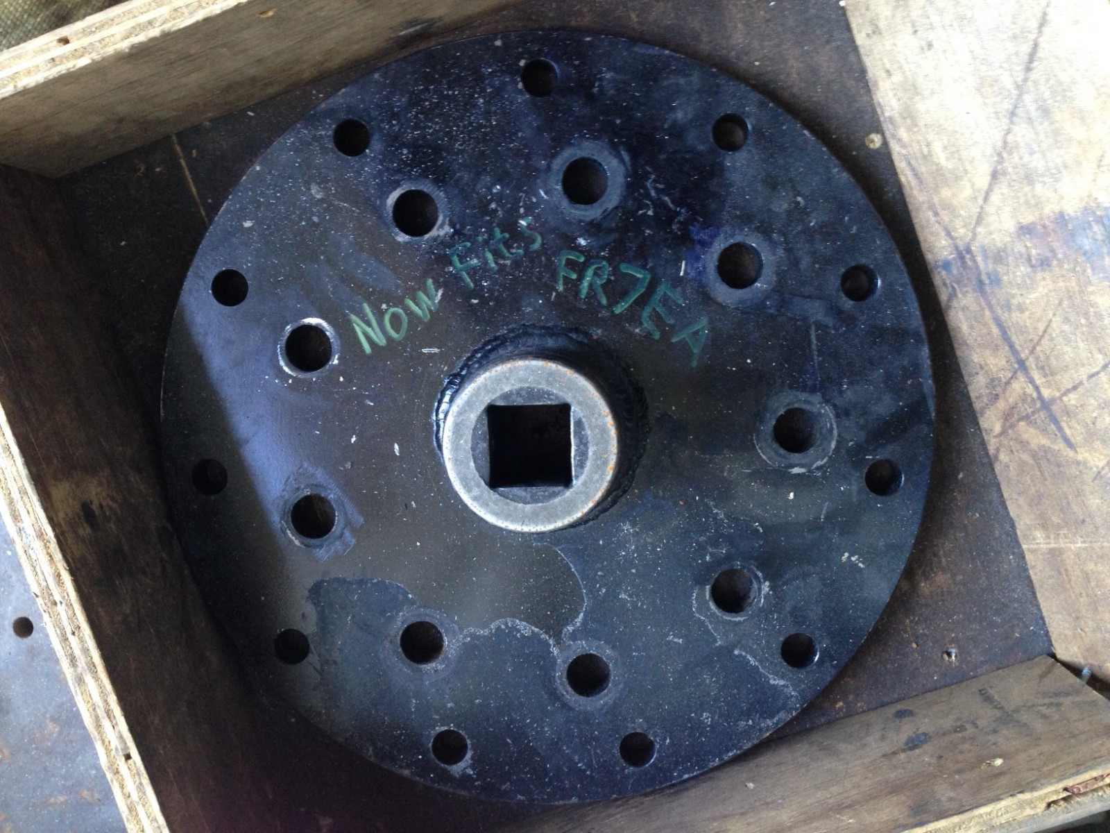 Manual Truing Plate for FR7EA Turbine Square Drive Aligning Balancing Lapping