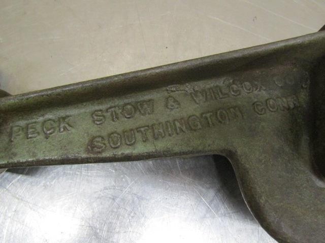 Peck Stow & Wilcox 577-B Edge Roll Former Sheet Metal Bead Roller Crimper Beader