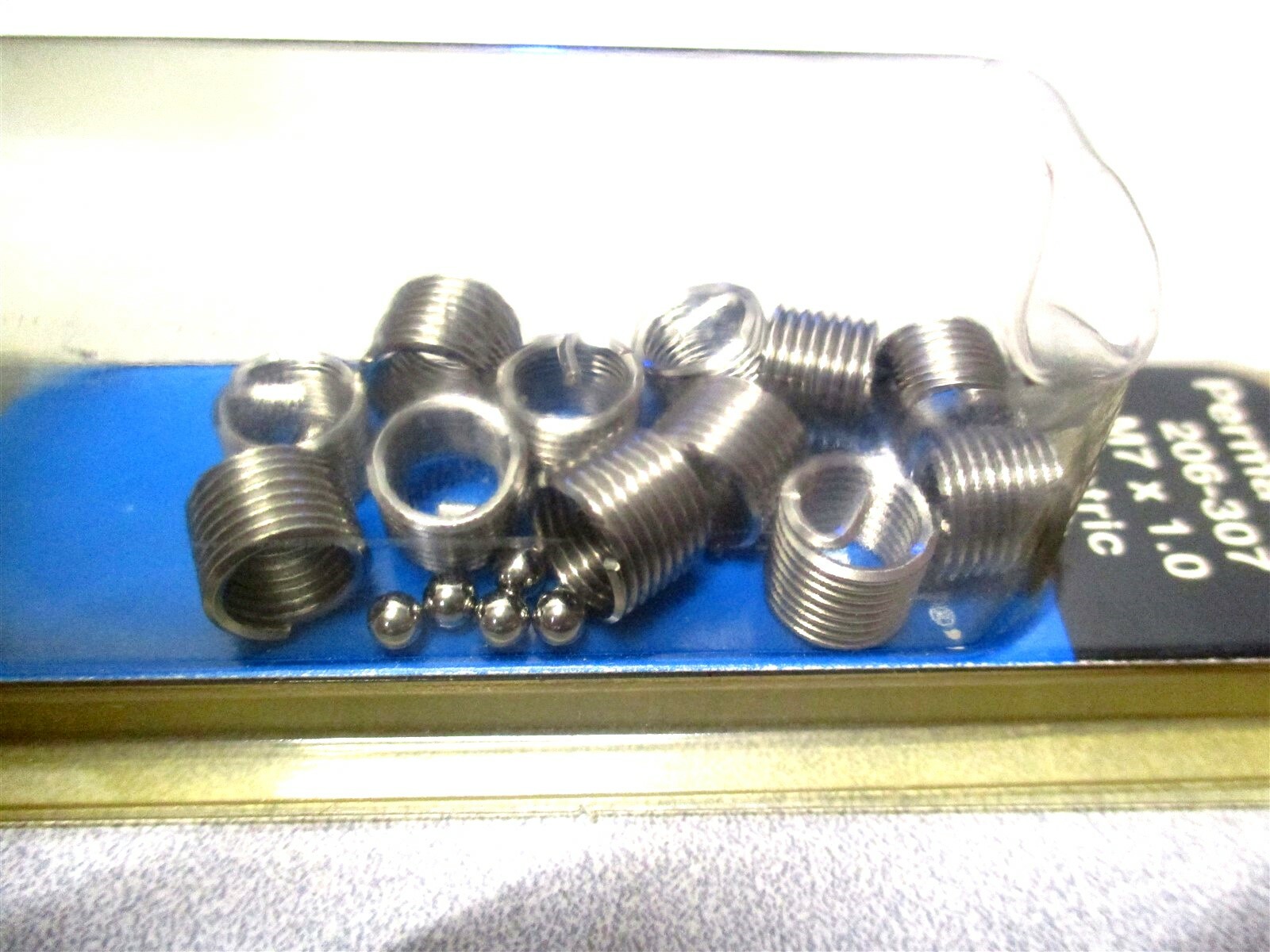 Perma-Coil (206-307) M7 x 1 9/32 Drill Stainless Steel Thread Insert Pack 12 PC