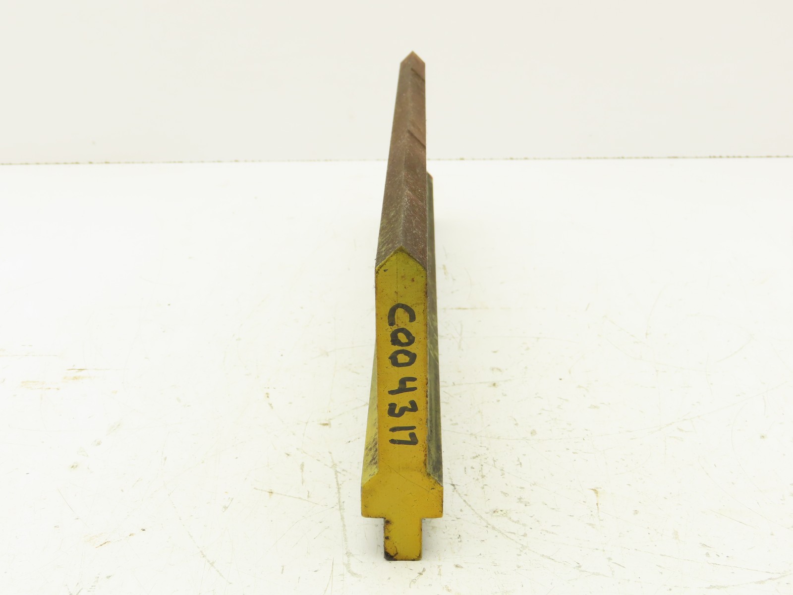 Press Brake Punch Die 15-7/8″ Long 90° V 5/8″ W 3-3/4″ H 1/2″ Tang