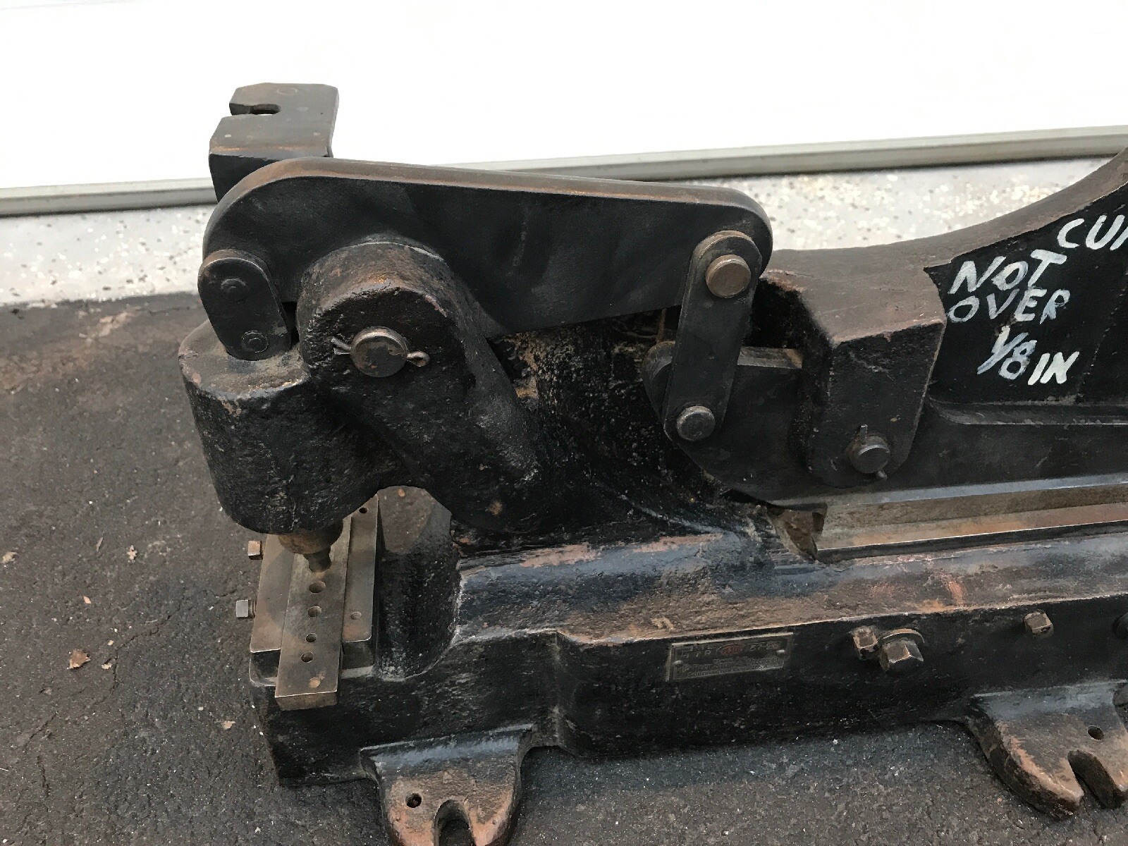 Pexto Model 679 Peck Stow Shear Punch Combo Sheet Metal Fabrication
