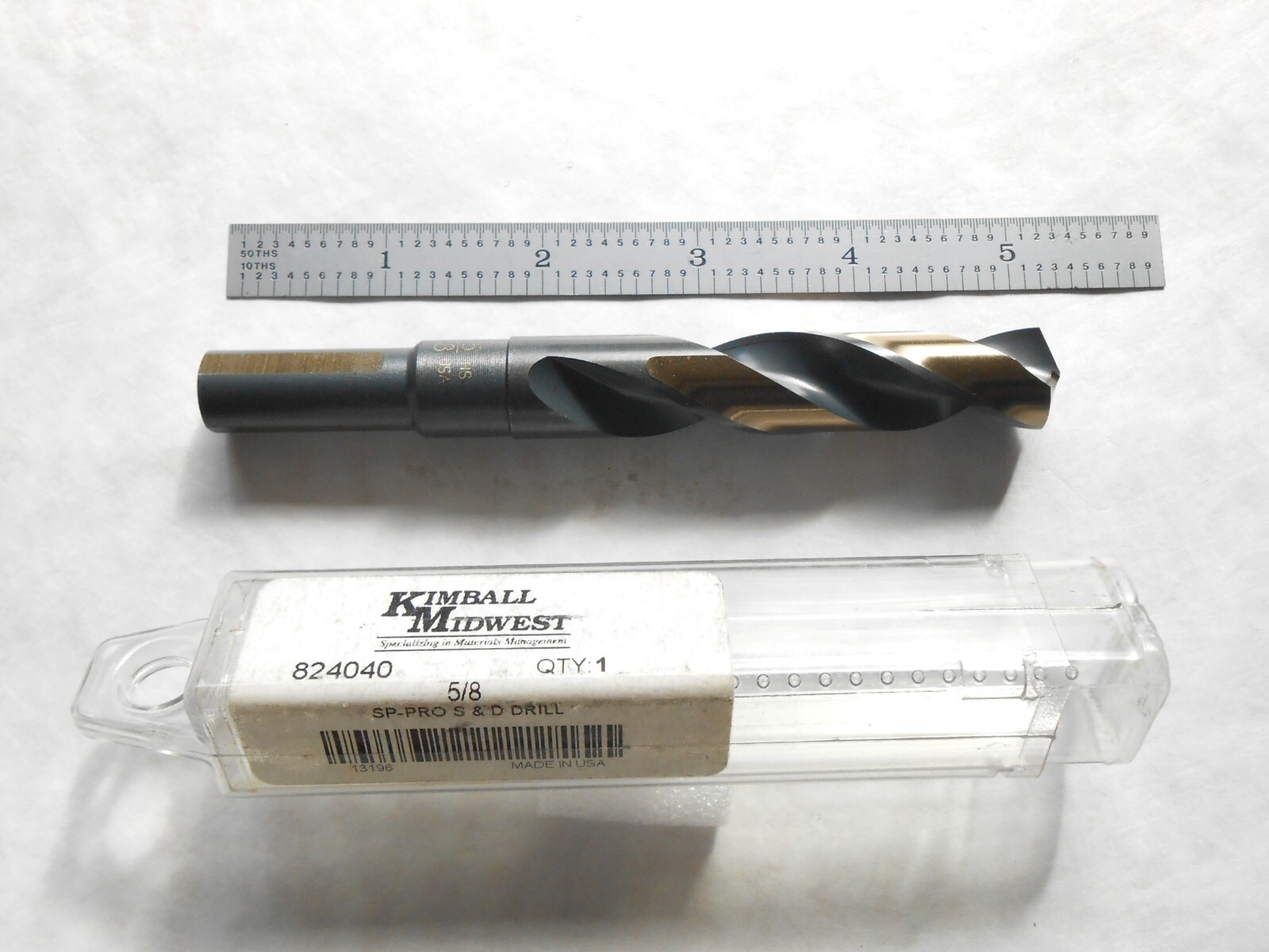 NEW VIKING U.S.A. SILVER & DEMING DRILL 1/2″ SHANK X 5/8″ CUT DIA. X 5″ OAL