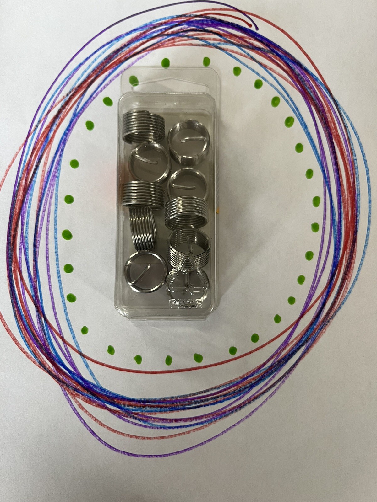 Fix-A-Thred Spark Plug Saver Insert Kit Metric M14-1.25 Rethread/Thread Anything