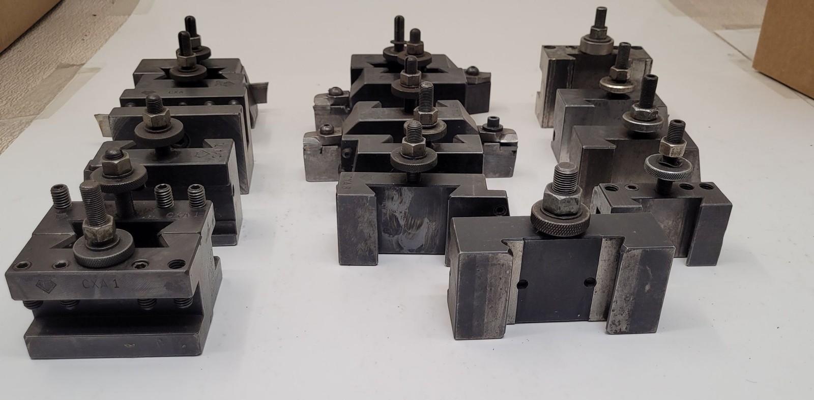 Aloris Lathe Tool Post Holder – 22 Total Piece Set