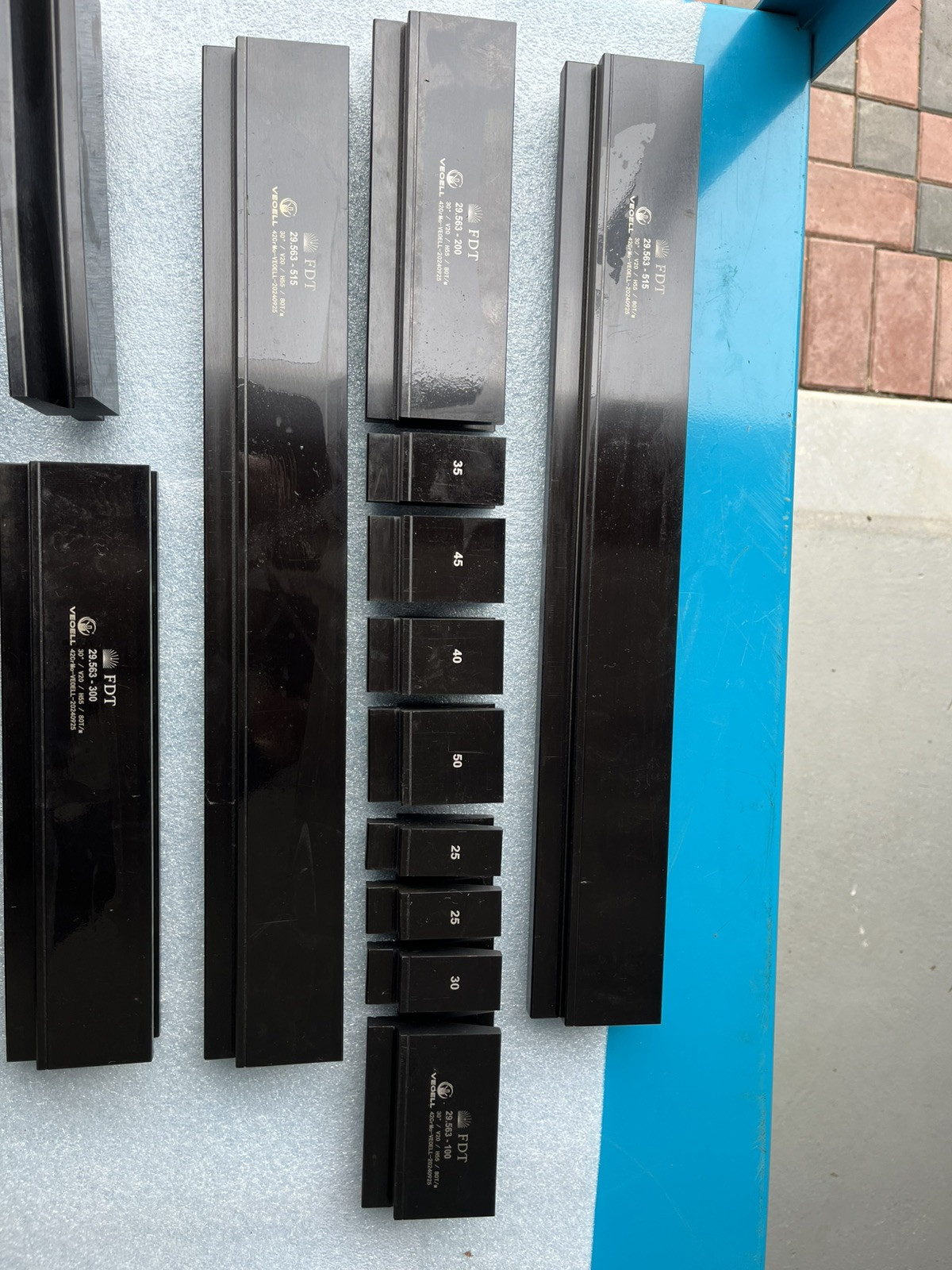 PRESS BRAKE FORMING DIE 30° WILA STYLE OZU-063 H55 V20- 2595 MM OR 102.250″