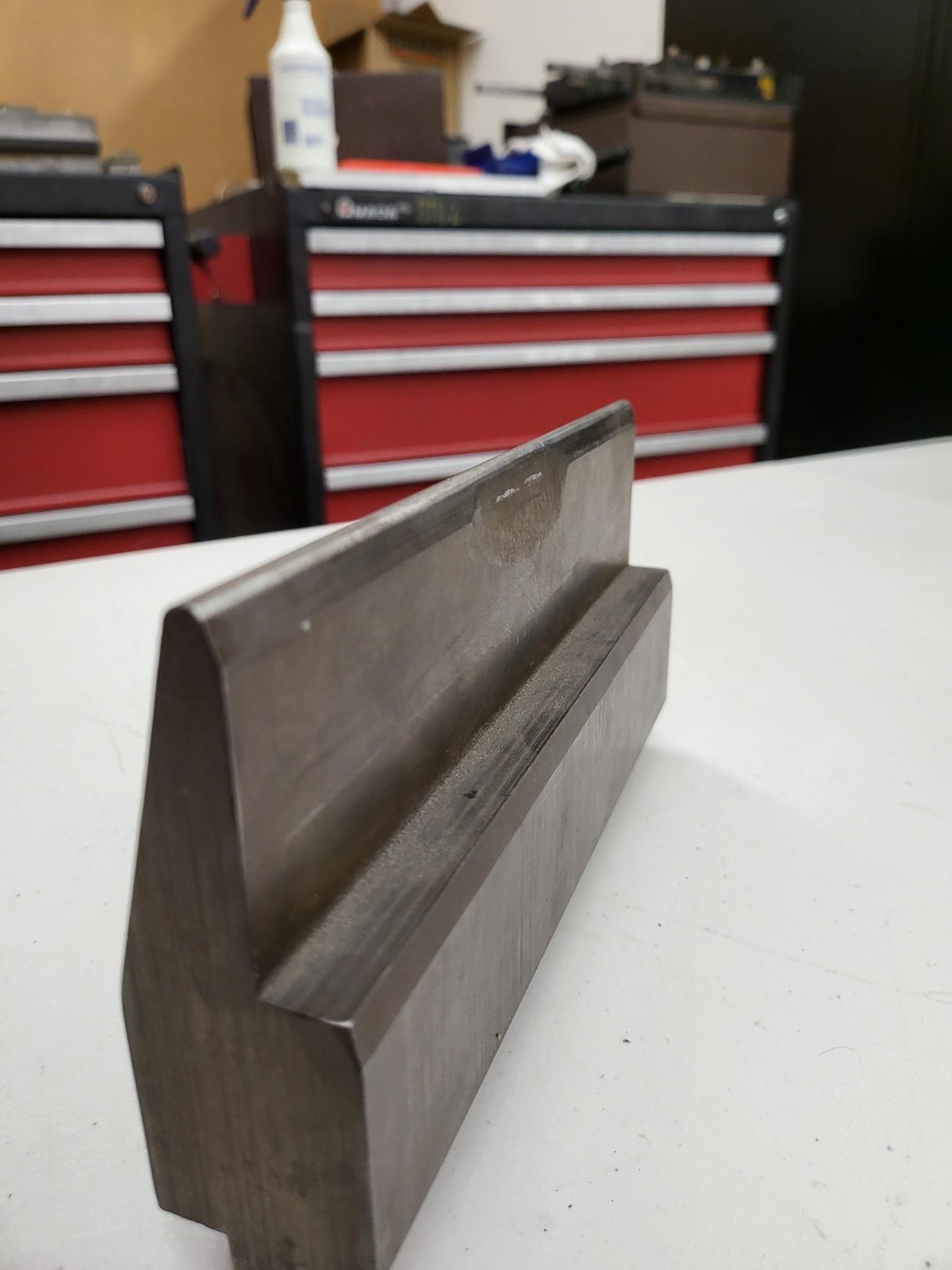 Press Brake Aircraft Forming Punch 8.25″ Long X 1/8″ Radius (SEE NOTES!!!)