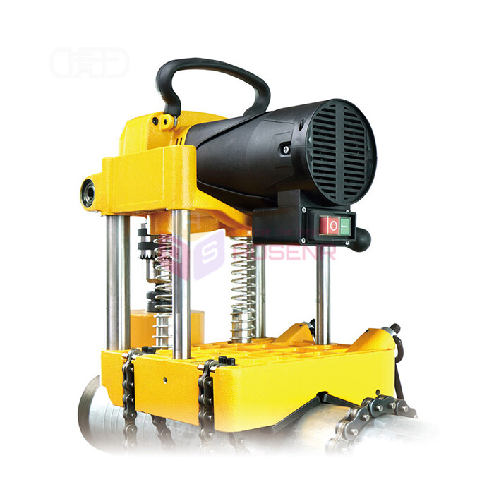 JK150 Electric Pipe Hole Cutter Galvanized Steel Pipe Hole Punching Machine