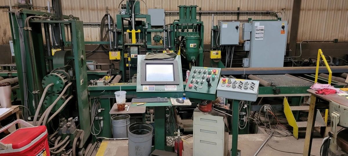 2010 W.A. WHITNEY 5 BEAM PUNCH LINE 5-Press, 30′ Web Press, WinCAD Controller