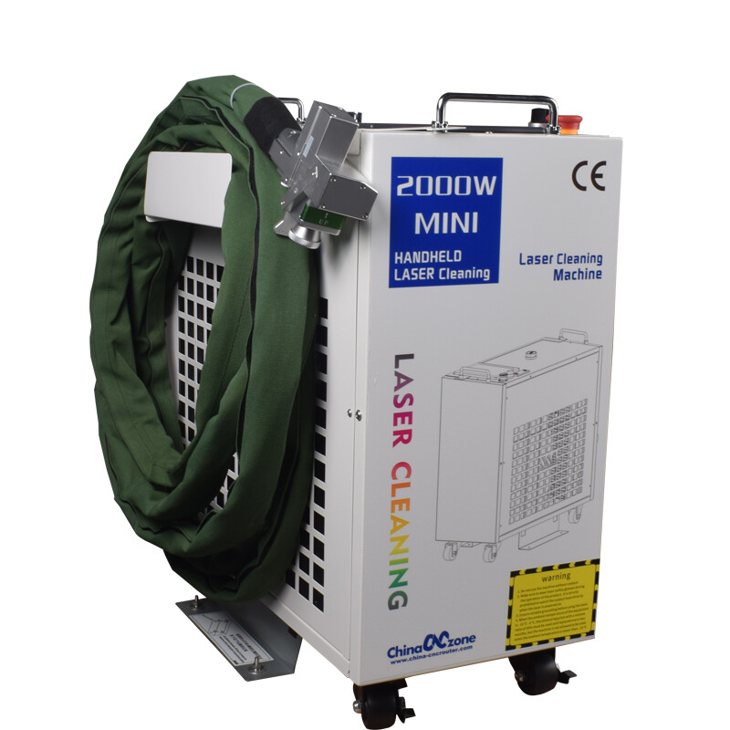 AU Ship 2000W Fiber Laser Cleaning Machine for Car Metal Oil Rust Paint Removal