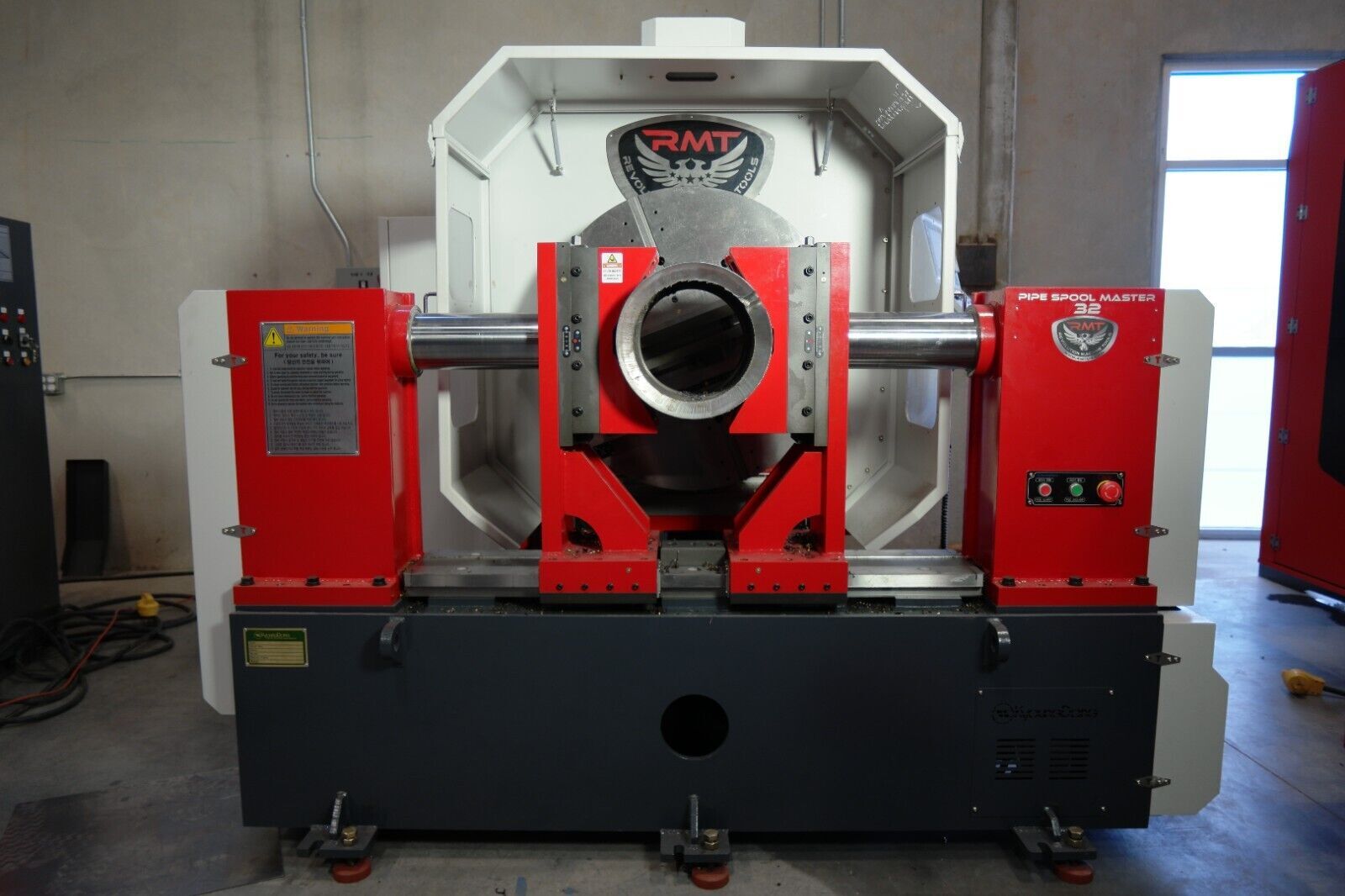 CNC Pipe Beveling Machine, RMT Pipe Spool Master 32″ Pipe Capacity