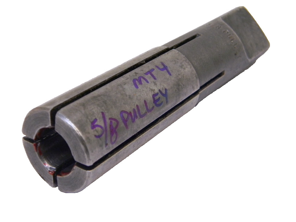 USED SCULLY-JONES 5/8″ PULLEY TAP SPLIT SLEEVE TAP DRIVER x #4MT Shank 01190