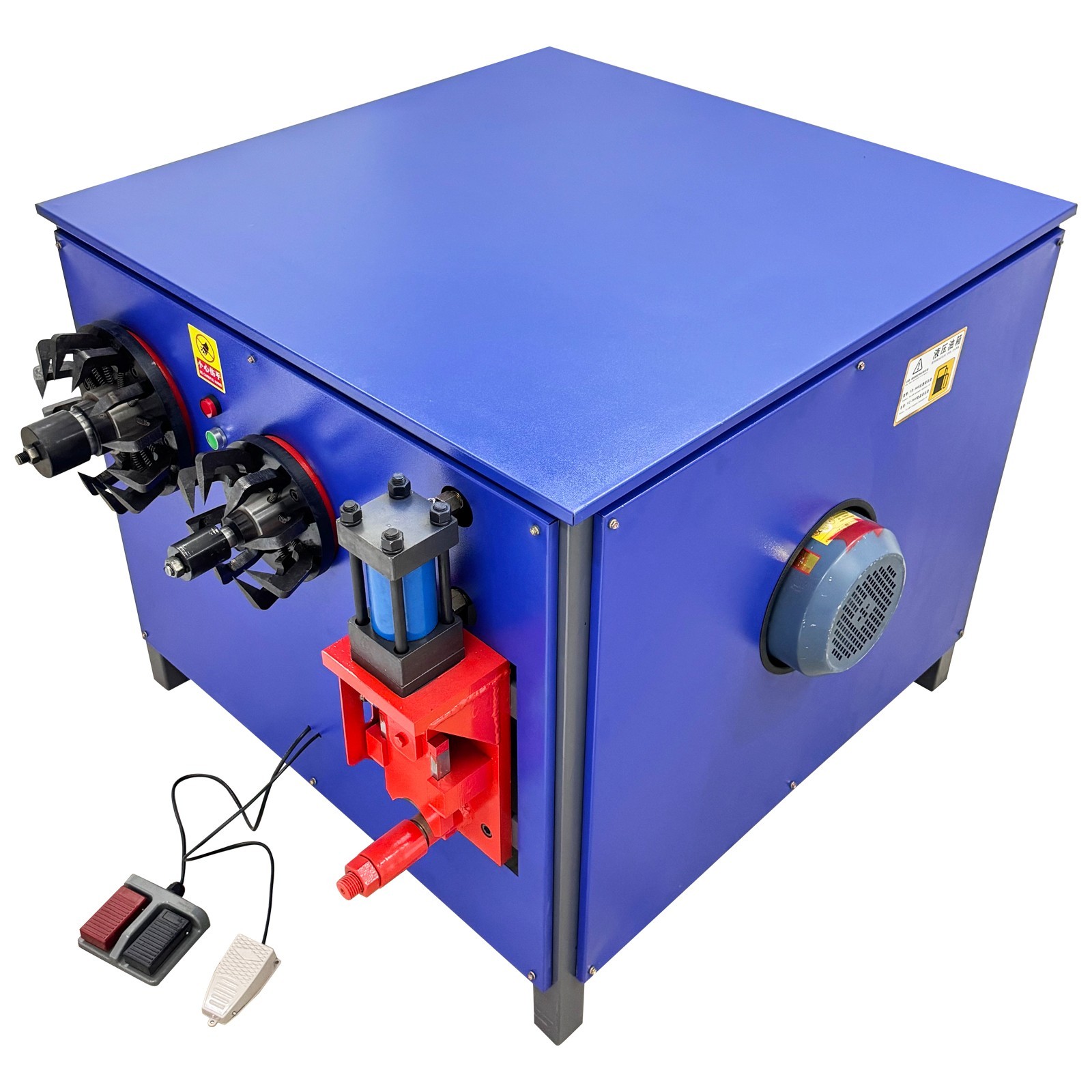 Dual-Head Hydraulic Motor Stator Copper Puller 220V Heavy Duty Recycling Machine