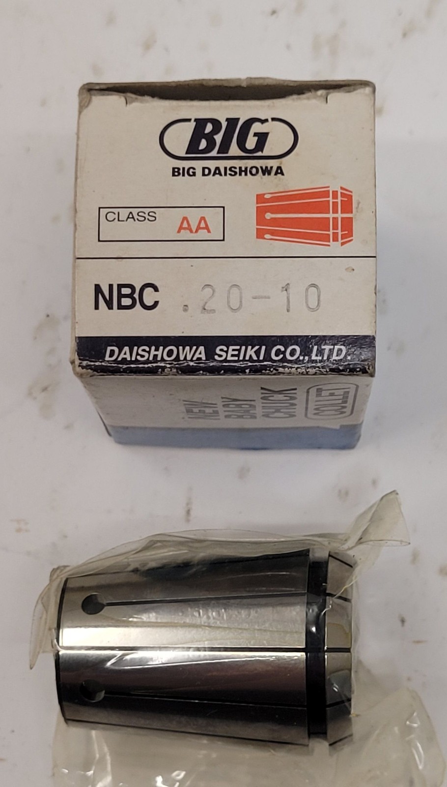BIG Daishowa – NBC 20-10 – Class AA Collets – Set of 4