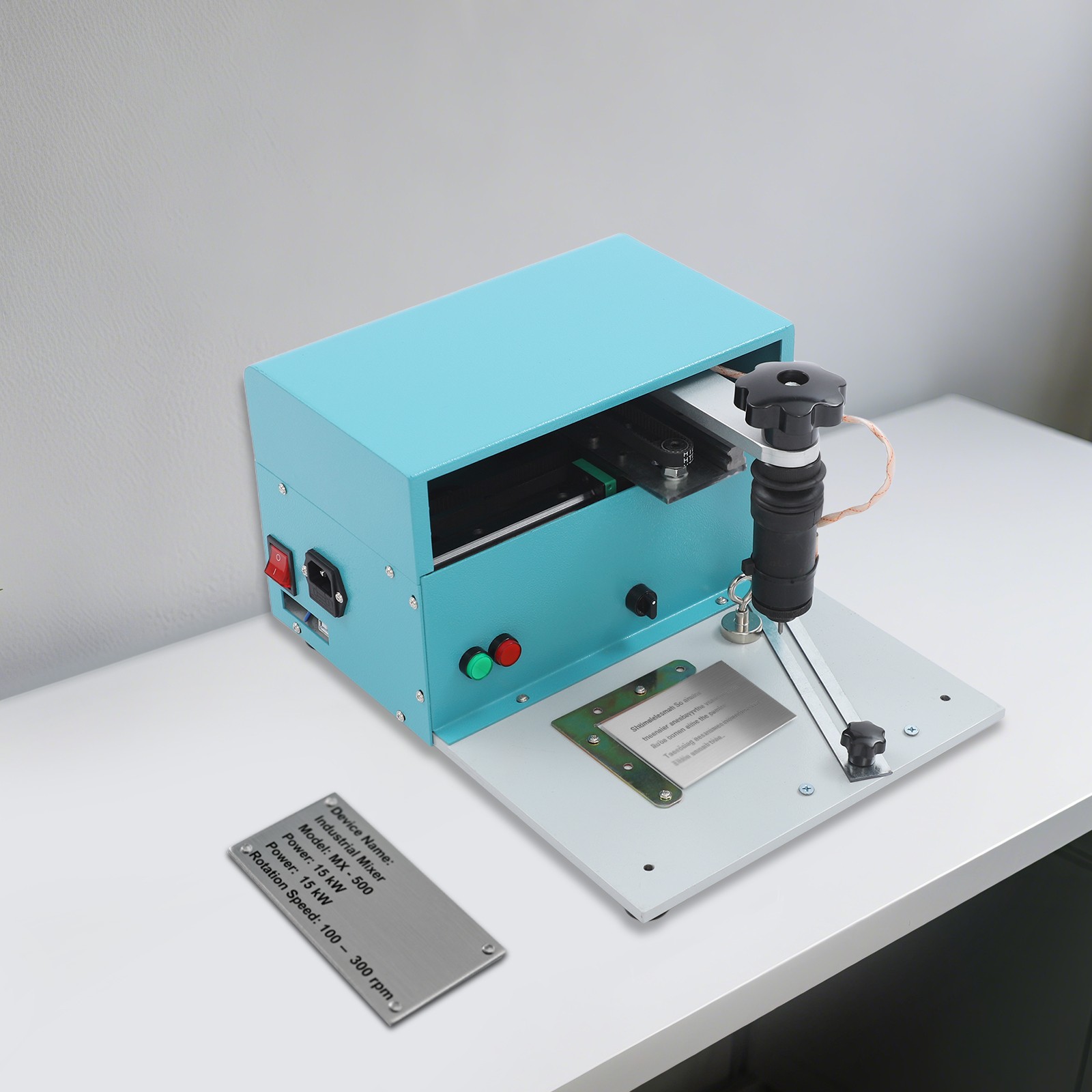 Metal Plate Marking Machine Industrial Electric Nameplate Marker 170mm ﻿*100mm ﻿