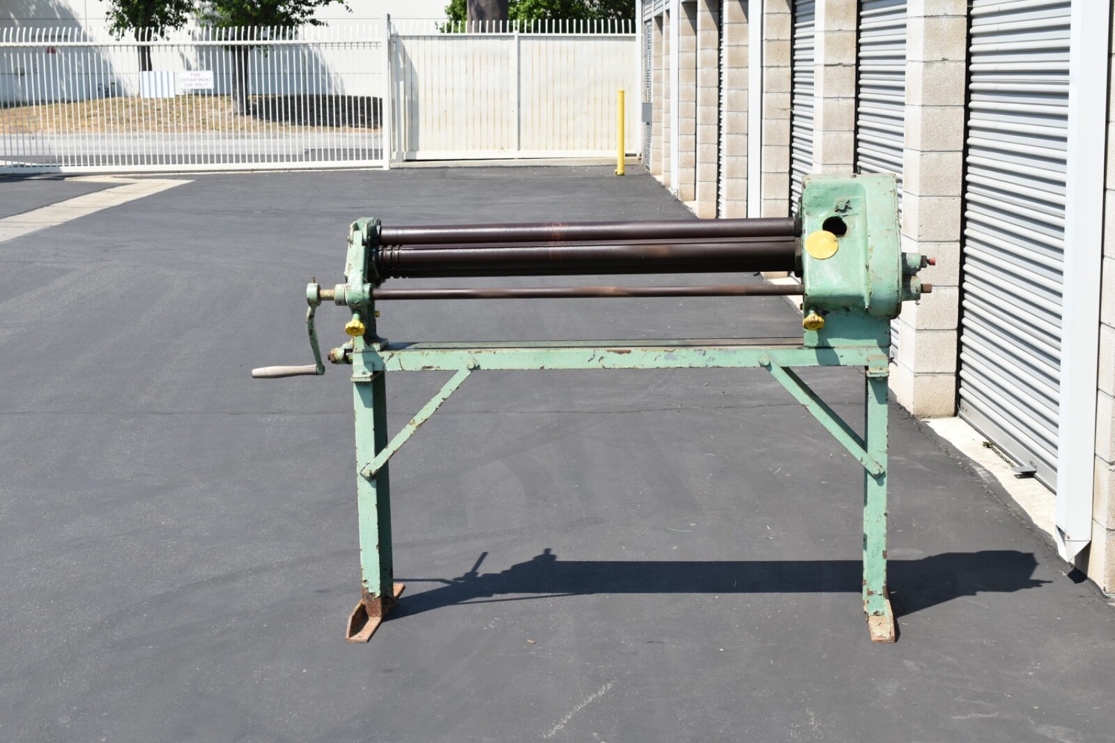 Pexto 418E slip roller, 16 gauge capacity, 48″ rolls wide