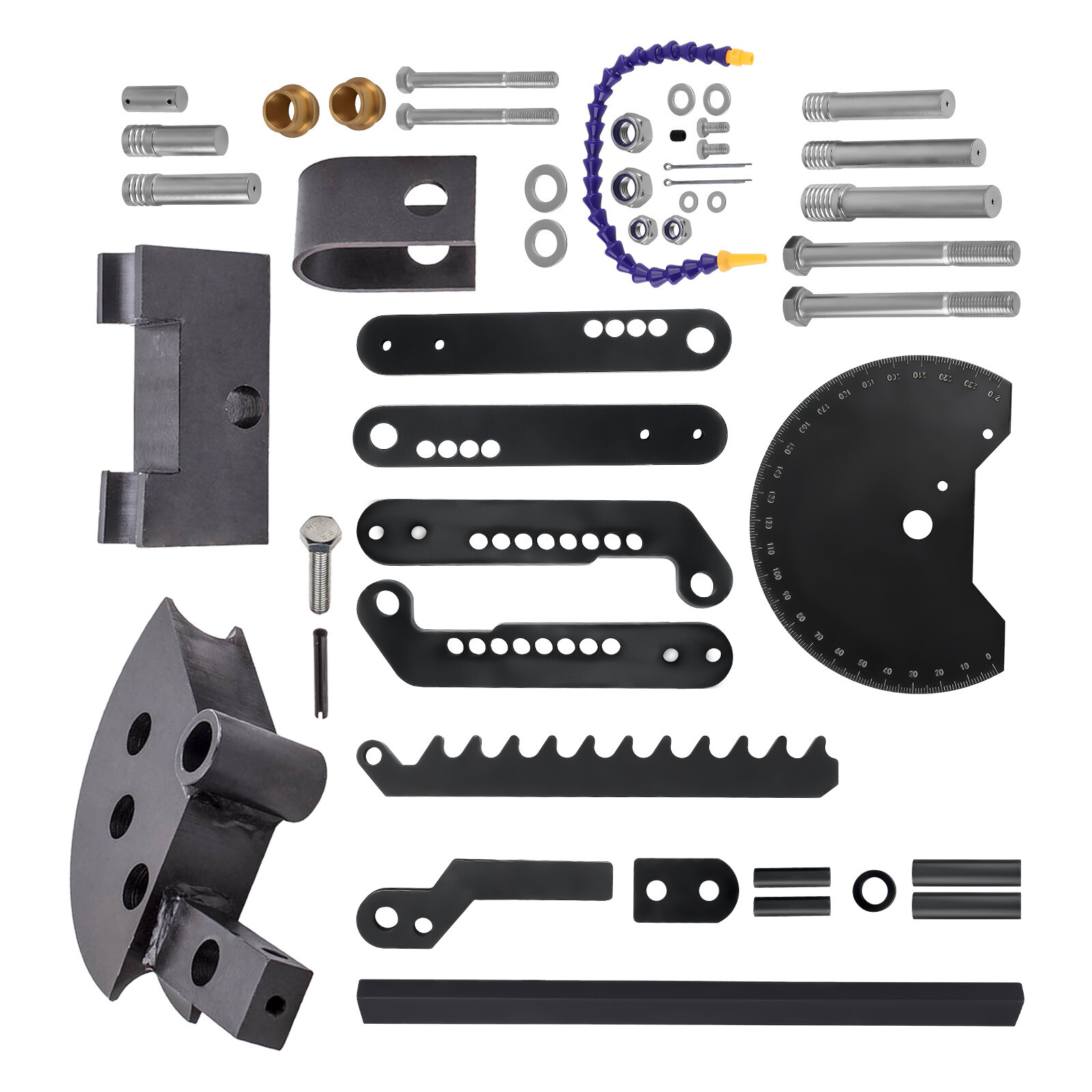 Tube and Pipe Bender Oxide Coating Steel +1-5/8″ X 5″ 120 Degree Tubing Die Kit
