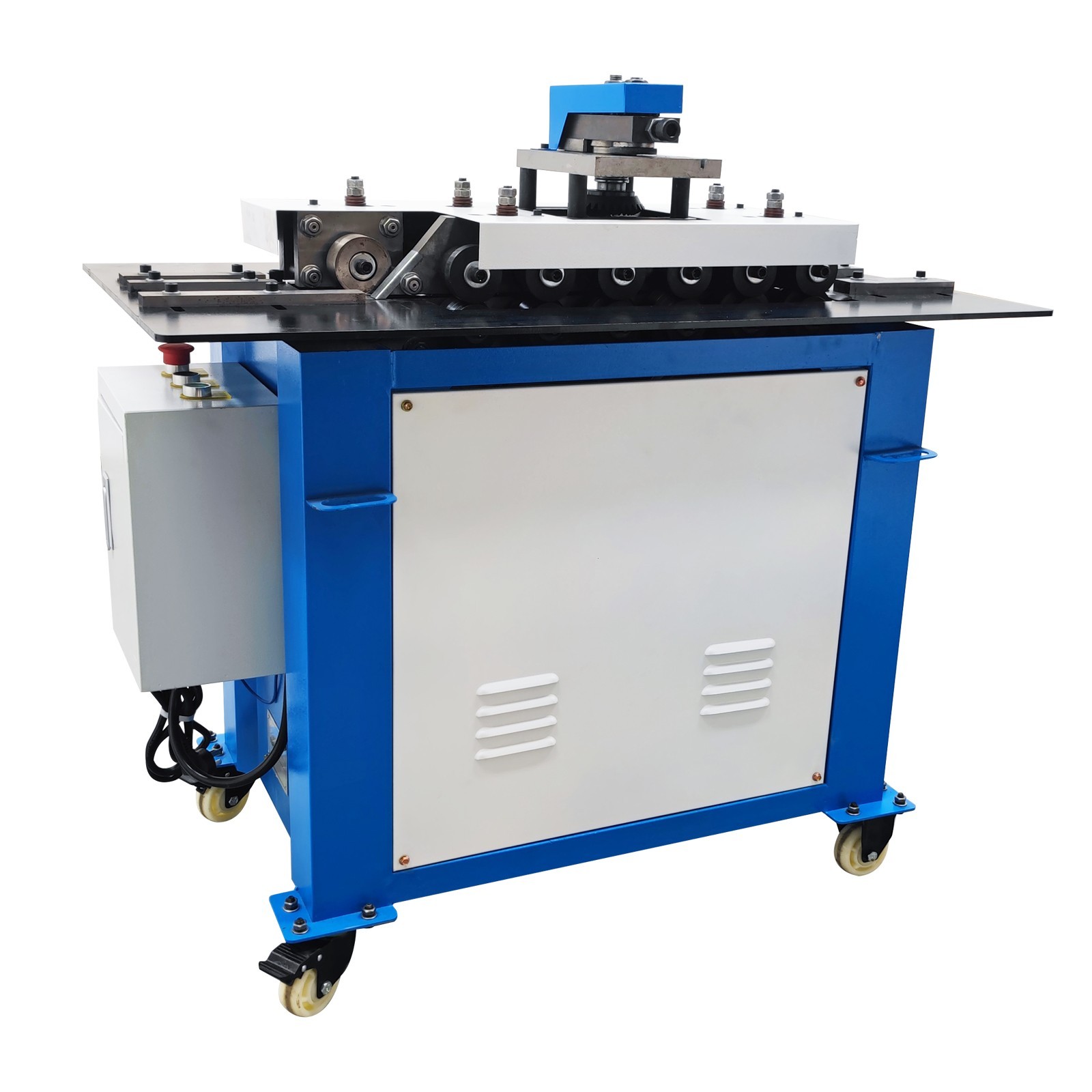 Electric Sheet Metal Seamer Seam Rolling Former Machine W/Safety Control 220V