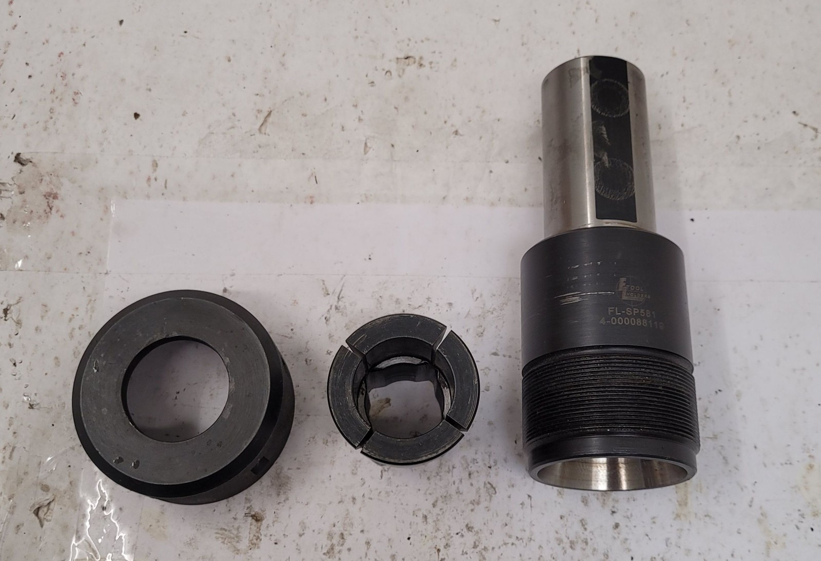 FL TOOL HOLDERS FL-SP581 COLLET CHUCK with 1.5″ STRAIGHT SHANK