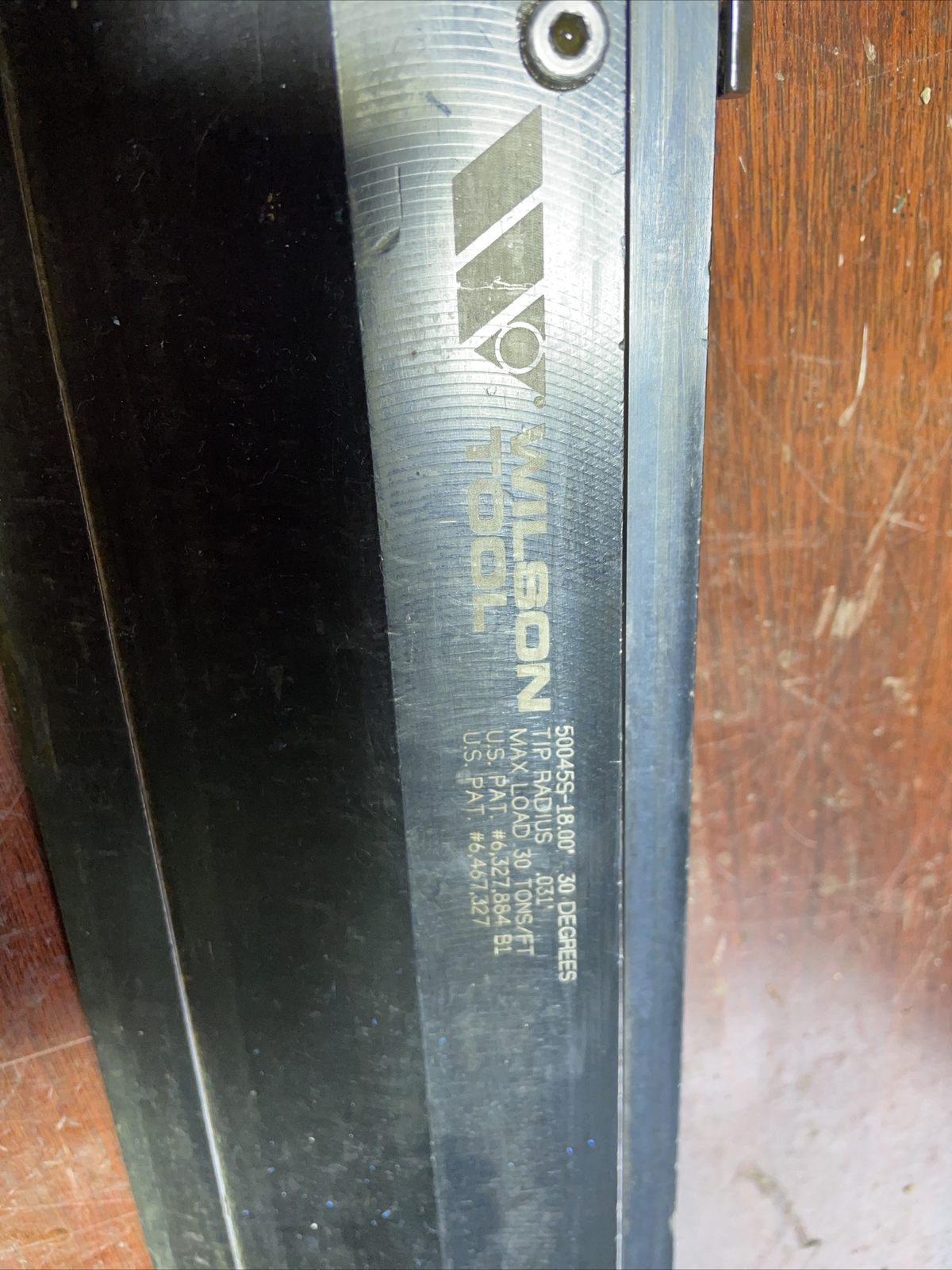 Wilson Tooll 500456 Press Brake Tooling