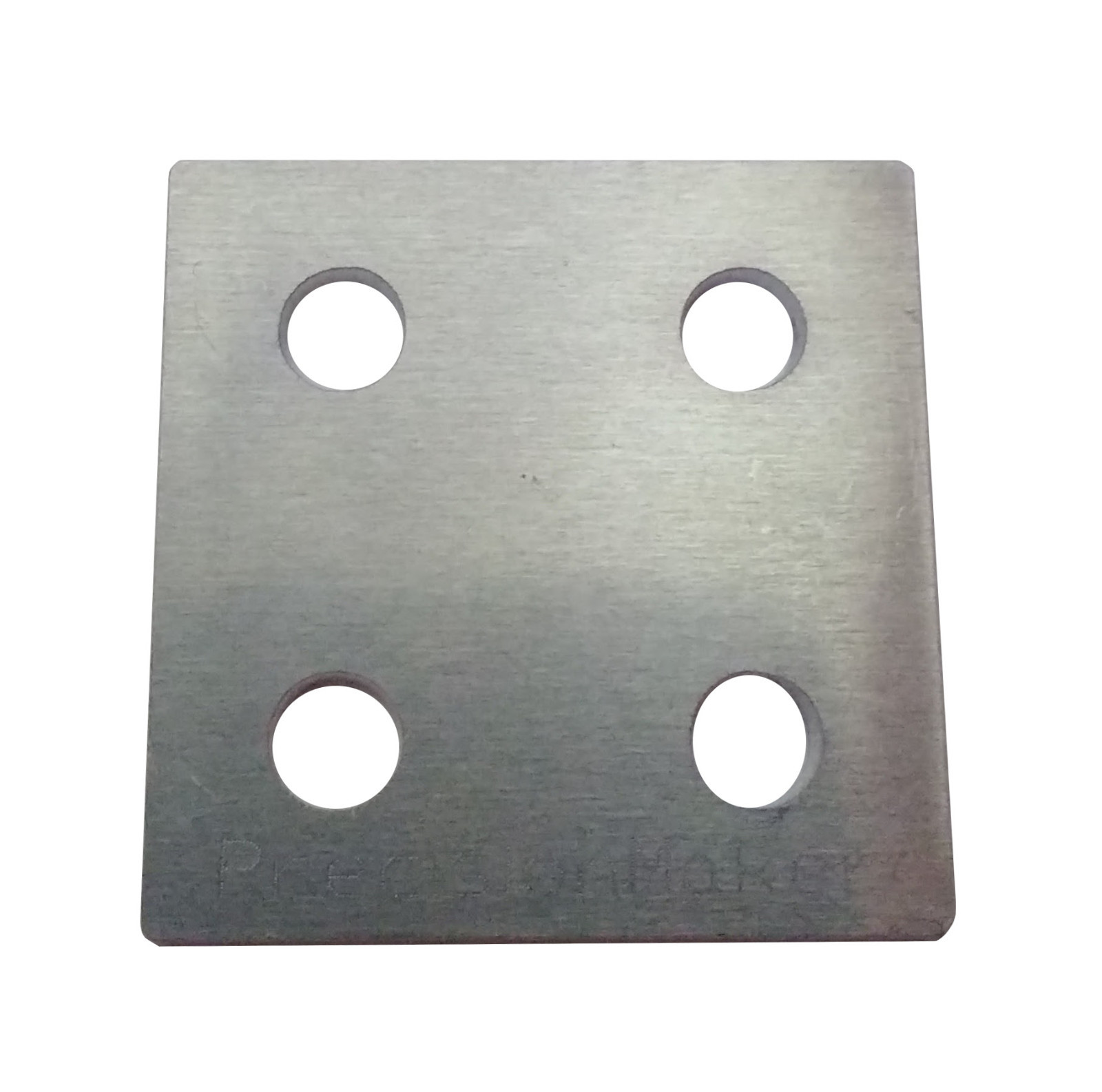2020 Aluminium Square Bracket, Slot 6 Profile 20mm, 3D Printer CNC, 4 hole Plate