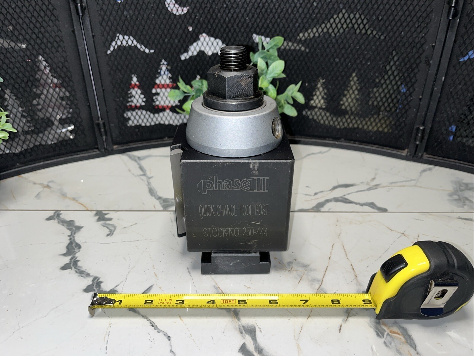 NEW- PHASE II 250-444 WEDGE QUICK CHANGE TOOL POST FOR 14-20 LATHE SWING