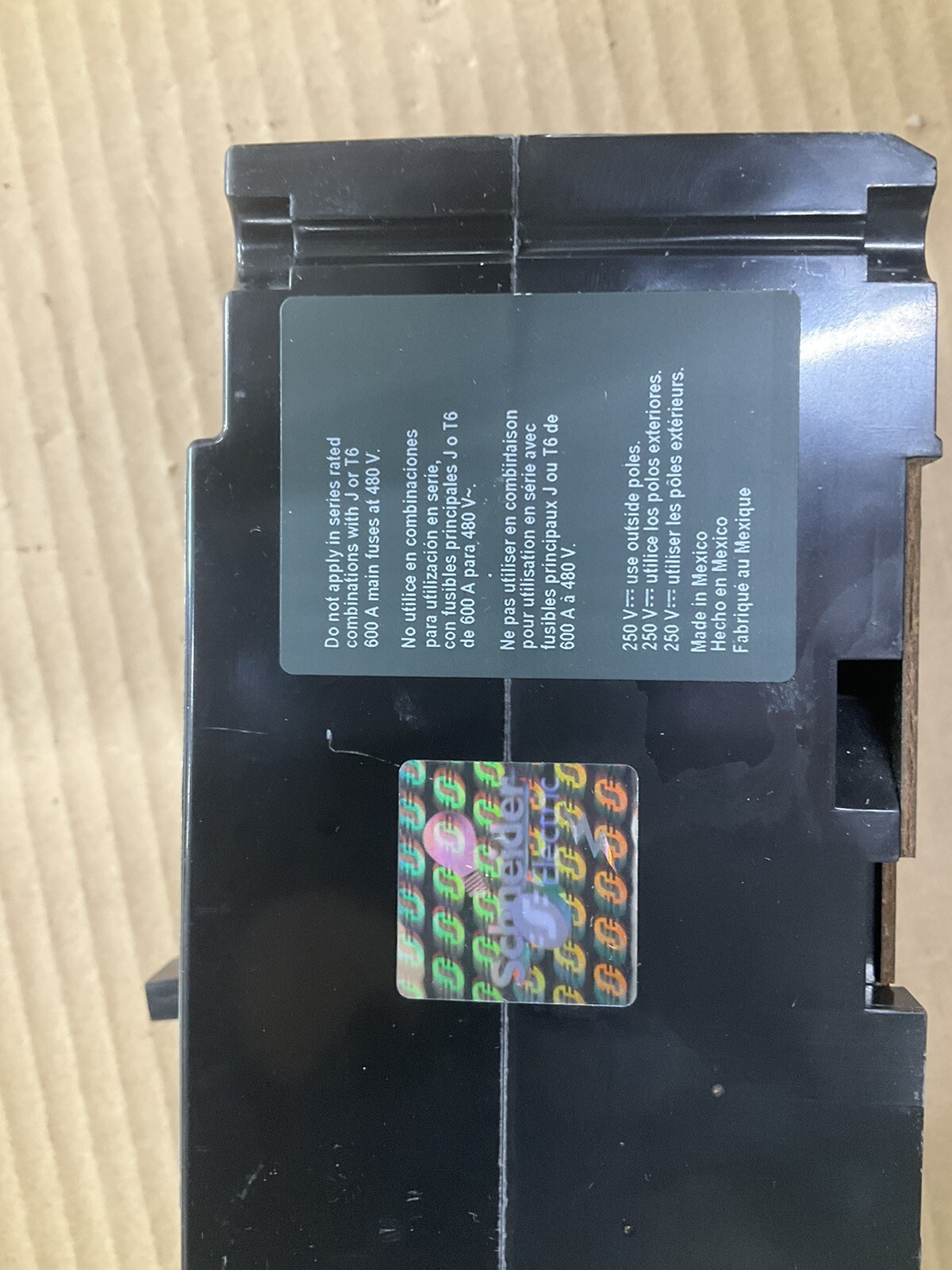 Square D Moved Case Circuit Breaker FAL 36015 FA15H Multiples Available
