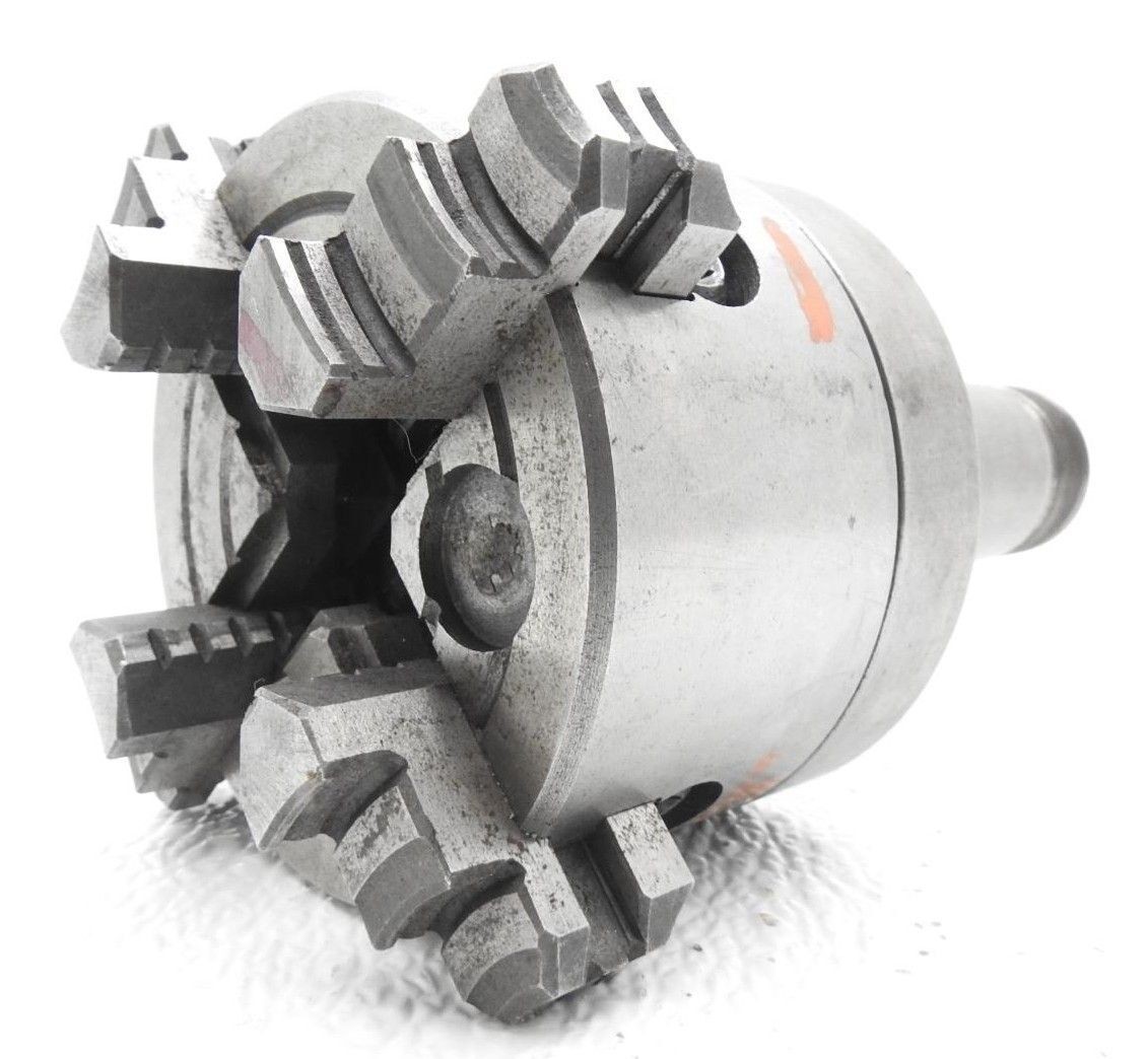 Unspecified 3″- 4 Jaw Lathe Chuck w/ 5C Collet Mount
